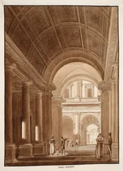 Der Palazzo Farnese, 1833
